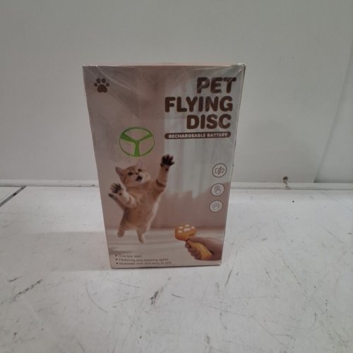 9PC RECHARGEABLE FLYING DISC CAT TOY - MULTI-COLOUR image 5