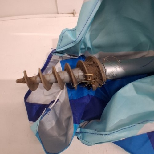 RIO BEACH UMBRELLA WITH ANCHOR - 7.5 FT - BLUE (MODEL: 1985294) image 3