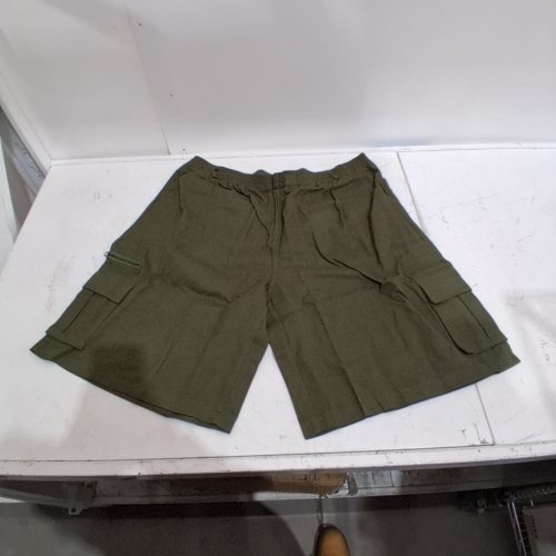 MENS CASUAL MULTI-POCKET SUMMER CARGO SHORTS - 3XL -GREEN image 2