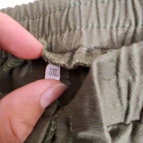 MENS CASUAL MULTI-POCKET SUMMER CARGO SHORTS - 3XL -GREEN image 3