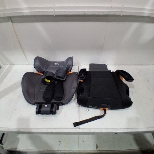 CHICCO KIDFIT ADJUSTABLE HIGH-BACK BOOSTER SEAT - 4-10 YEARS - 38" TO 57" -100LBS MAX- SHADOW/GREY (MODEL: 8708927) image 4