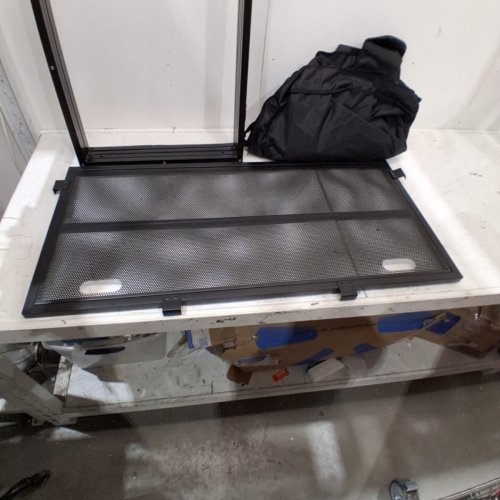 KOKORONA METAL PORTABLE DJ BOOTH - 20" X 42.5" X 45.3" - BLACK (MODEL: DJDB-SC) image 4