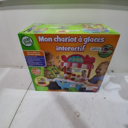 LEAPFROG *FRENCH VERSION* SEVEN GAME MODES INTERACTIVE ICE CREAM CART - MULTICOLOR image 2