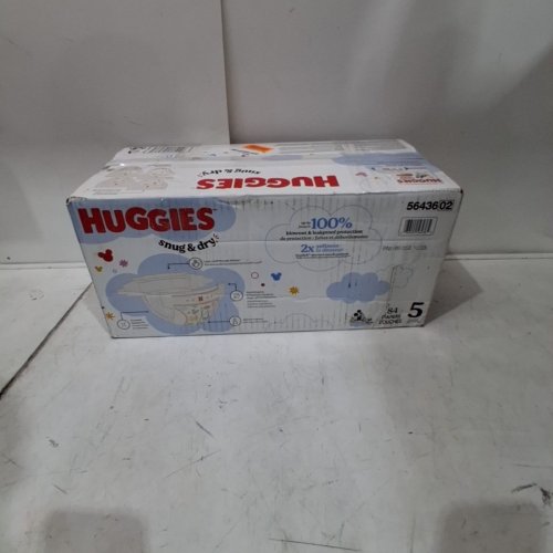 84PK HUGGIES SNUG AND DRY BABY DIAPERS - SIZE 5 image 3