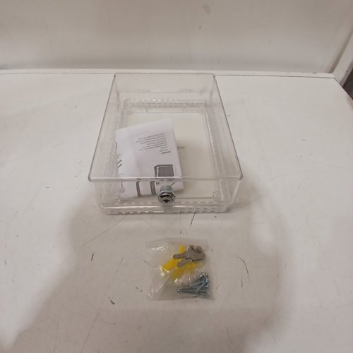 TAYMAC CLEAR PLASTIC THERMOSTAT GUARD - LARGE - CLEAR (MODEL: ZTC300) image 2