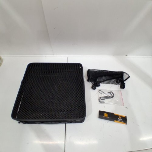 NICE C MESH FOLDABLE PORTABLE TAILGATE TABLE - 31" X 15" X 29" - BLACK image 3