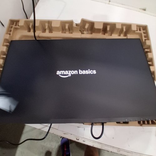 AMAZON BASICS MONITOR WITH BUILT-IN SPEAKERS FHD 1080P - MAX 120HZ -27" - BLACK (MODEL: 27E40-NA) image 2