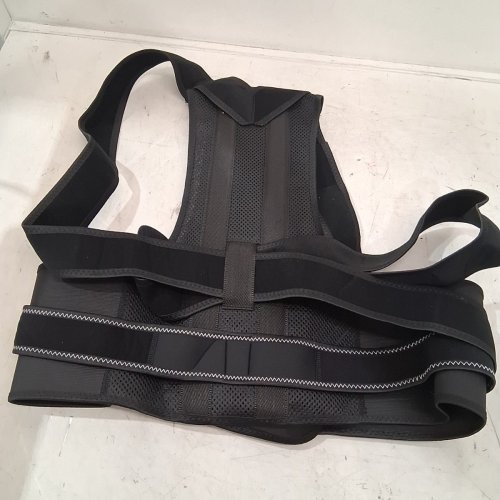 AOFIT ADULT UNISEX POSTURE CORRECTION BRACE - XXL - BLACK image 4