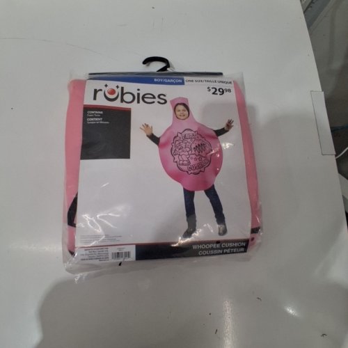BOYS RUBIES WHOOPEE CUSHION COSTUME - OSFM - PINK (STYLE: F76332) image 3