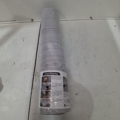 OXDIGI PEEL AND STICK VINYL FLOORING ROLLS - 23.6'' X 65FT / 128 SQ. FT - WHITE WASHED image 2