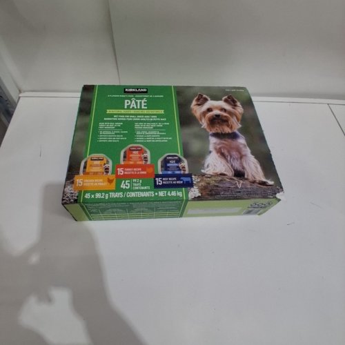 45PK KIRKLAND SIGNATURE PATE WET DOG FOOD - 99G/CONTAINER - BEEF/TURKEY/CHICKEN (MODEL: 1744538) image 2