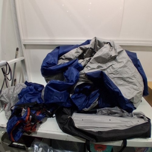 CAMPROS CP WEATHER RESISTANT 8-PERSON CAMPING TENT WITH CARRY BAG - BLUE/GREY - (MODEL: CP-140972) image 4