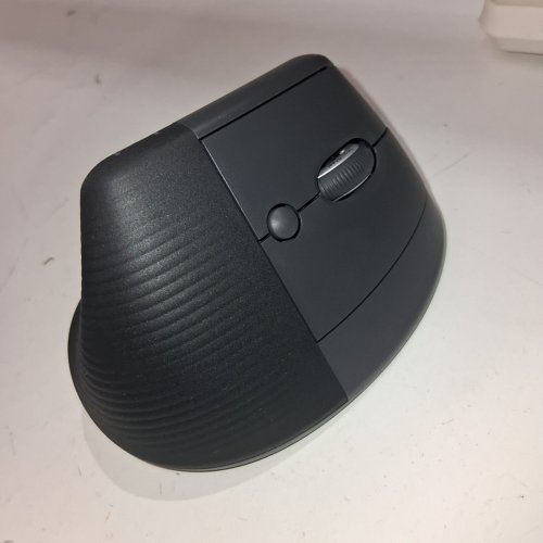 LOGITECH WAVE KEYS WIRELESS BLUETOOTH ERGONOMIC KEYBOARD AND MOUSE - BLACK/GREY (MODEL: YR0096) image 5