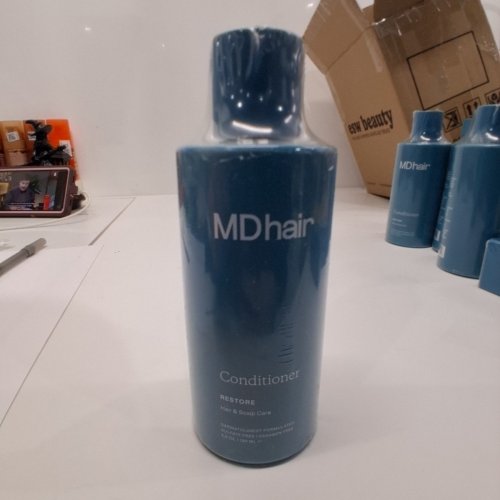 MDHAIR CUSTOMIZED HAIR CARE CONDITIONER - RESTORE - KERATIN/SILK PEPTIDES/APPLE STEM CELL/ROSEMARY LEAF/ARGAN/GREEN TEA OIL - 150 ML image 2
