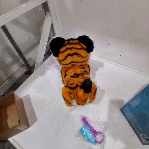 JUST PLAY FURREAL GABBY THE GROW & ROAR INTERACTIVE PLUSH TIGER - ORANGE, BLACK & WHITE (MODEL: 28204) image 5