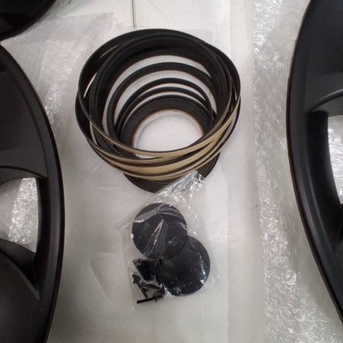 4PC VEVOR WHEEL RIM COVER HUBCAPS - R19 - BLACK (MODEL: TMY-R19-7) image 4