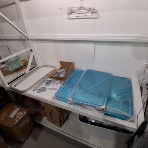3 TIER STAINLESS STEEL LAB CART - 29" X 15" X 32" - SILVER (MODEL: JCL004) image 2