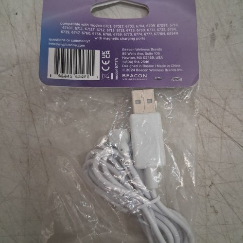 2PK PLUSONE MAGNETIC CHARGING CABLE - 2FT - WHITE image 3