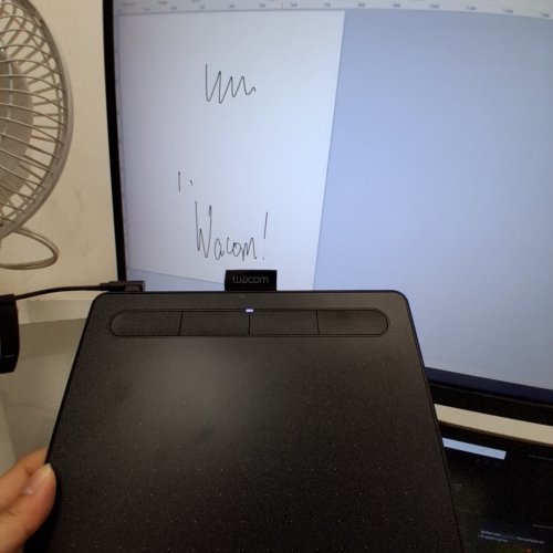 WACOM INTUOS SMALL DRAWING TABLET - 7.9" x 6.3" - BLACK (MODEL: CTL4100) image 3
