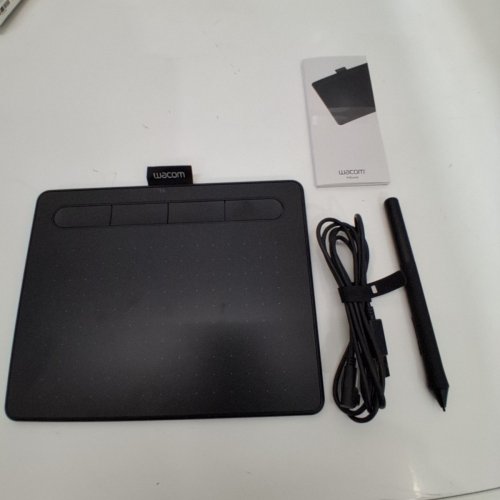 WACOM INTUOS SMALL DRAWING TABLET - 7.9" x 6.3" - BLACK (MODEL: CTL4100) image 4