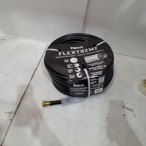 FLEXON FLEXTREME CONTRACTOR GRADE HOSE WITH GUARD & GRIP - 5/8" X 100FT - BLACK (MODEL: 1765024) image 2