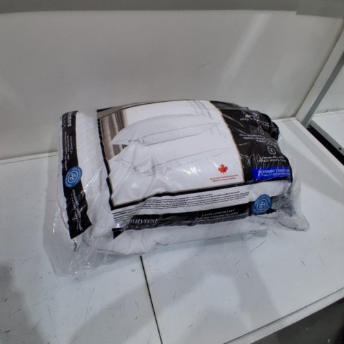 2PK BEAUTYREST BLACK QUILTED COOLING PILLOW - STANDARD/QUEEN - WHITE (MODEL: 4957636) image 3