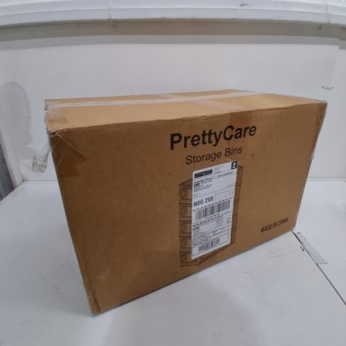 PRETTYCARE STORAGE CONTAINERS - 21.65" X 12.59" X 59.44" - WHITE - (MODEL: GS01) image 3