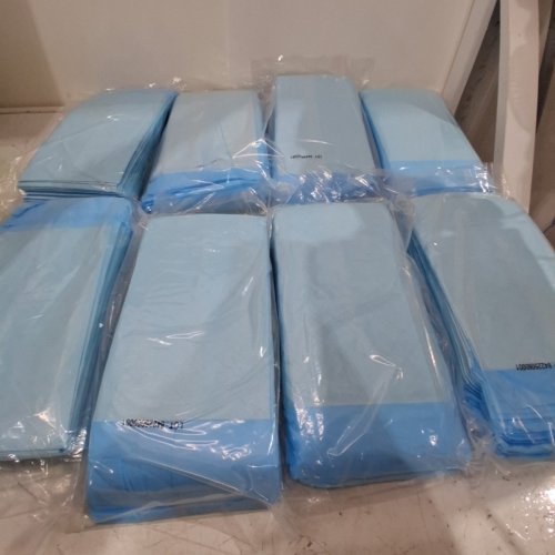 200PK MEDLINE DISPOSABLE UNDERPADS - 17" X 24" - BLUE (MODEL: MSC281224C) image 3