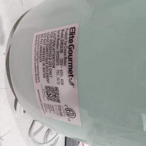 ELITE GOURMET ELECTRIC AAUTOMATIC ICE CREAM MAKER - 2 QT - MINT GREEN (MODEL: EIM263M) image 3