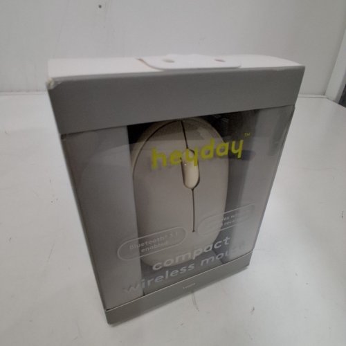 HEYDAY COMPACT WIRELESS MOUSE WITH BLUETOOTH AND USB RECEIVER - WARM GREY image 2