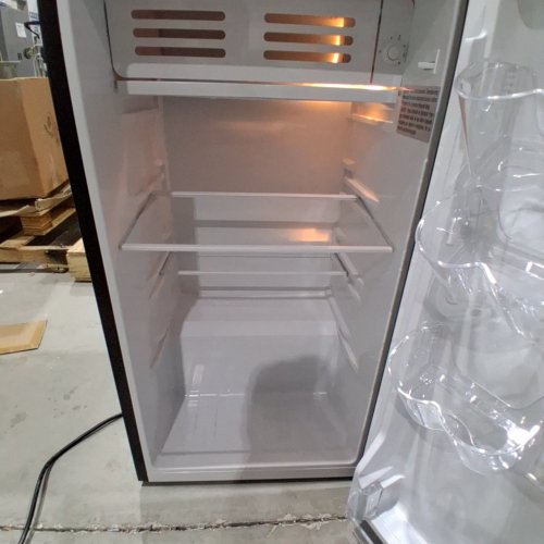 FRIGIDAIRE ERASER BOARD MINI COMPACT DORM FRIDGE - 3.2 CU FT - BLACK - (MODEL: EFR331-BLACK-6COM) image 2