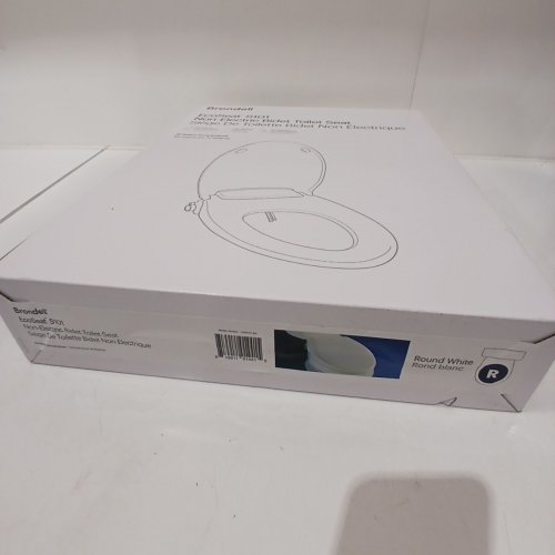 BRONDELL ECOSEAT S101 NON-ELECTRIC SLOW-CLOSE BIDET TOILET SEAT - ROUND - WHITE (MODEL: CANS101 EW) image 3