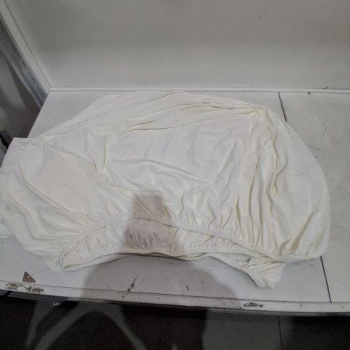 MELLOW EASY FIT COOLING FITTED SHEET - SHEET ONLY - QUEEN - WHITE image 2
