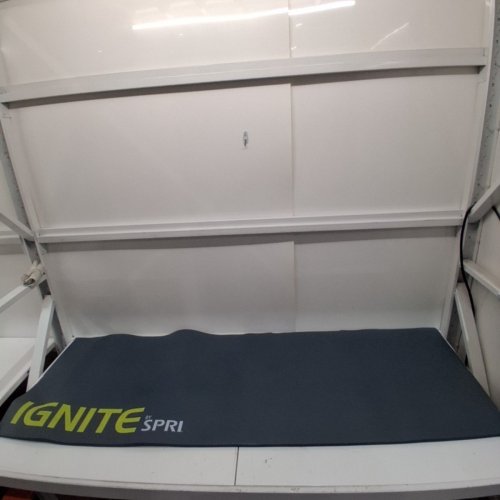 IGNITE BY SPRI PREMIUM NON-SLIP FITNESS MAT - DARK BLUE image 2