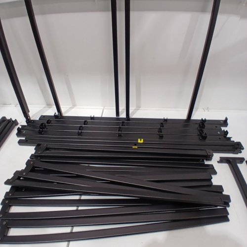 ZINUS LORELEI PLATFORMA BED FRAME WITH METAL SLAT SUPPORT - 14" - QUEEN - BLACK (MODEL: OLB-SMPB-14QS) image 5