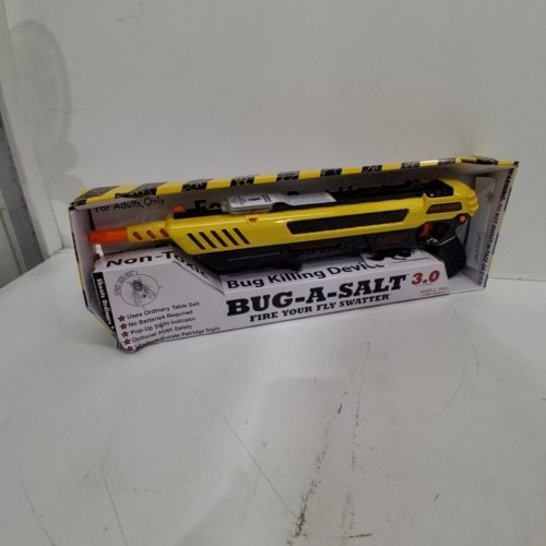 BUG-A-SALT 3.0 UPGRADED BUG SWATTER SALT GUN - YELLOW/BLACK image 2