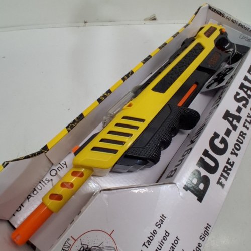 BUG-A-SALT 3.0 UPGRADED BUG SWATTER SALT GUN - YELLOW/BLACK image 3