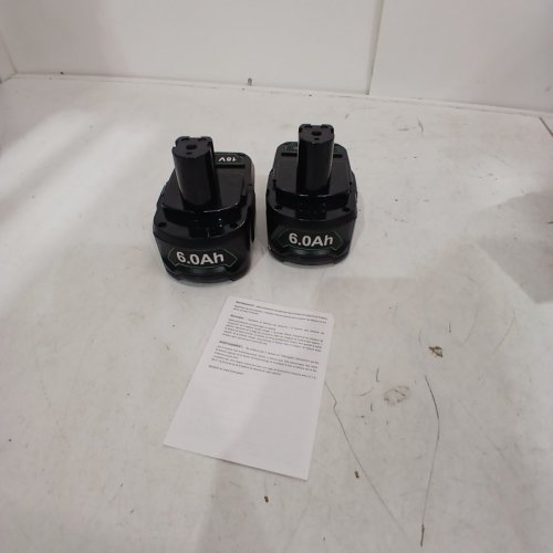 2PK POWILLING LI-ION REPLACEMENT DEWALT 18V BATTERY - 6.0AH, FOR DEWALT 18V XRP NI-CAD (MODEL: DC9096-LI) image 3