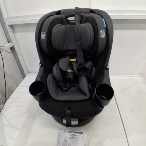 GRACO EASYTURN 360 2-IN-1 CONVERTIBLE CAR SEAT - CYRAN BLACK/GREY (MODEL: 2227897) image 3