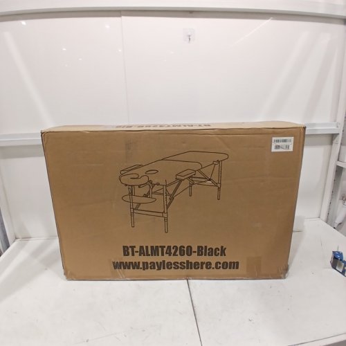 BEST MASSAGE ALUMINUM PORTABLE MASSAGE TABLE BED - 73" X 24" X 23"- 31.5" - BLACK (MODEL:BT-ALMT4260-BLACK) image 3