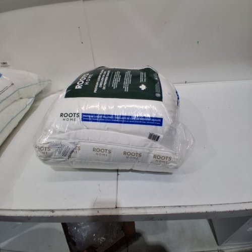 2PK ROOTS HOME HYPOALERGENIC PILLOW WITH 300 THREAD COUNT - QUEEN - WHITE (MODEL: 8007503) image 3