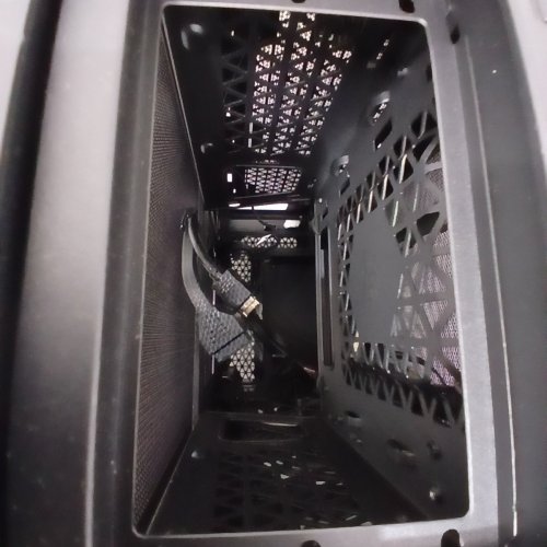 CORSAIR ICUE 2000D AIRFLOW MINI-ITX PC SMART CASE - BLACK (MODEL- CC-9011246-WW) image 3