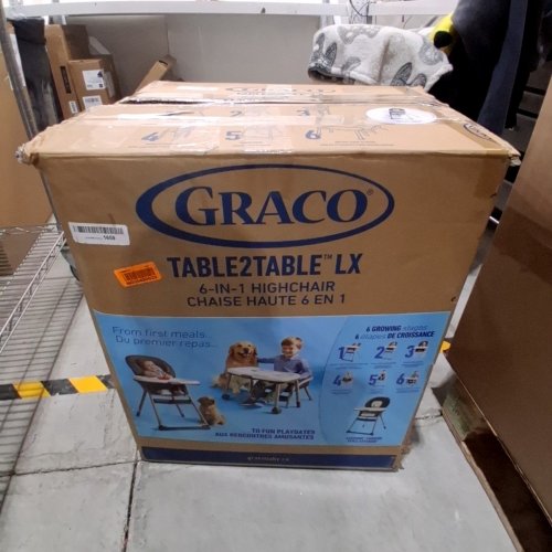 GRACO TABLE2TABLE LX 6 IN 1 HIGHCHAIR ASTEROID - multicolor image 4