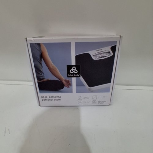 TOTAL BODY MECHANICAL BATHROOM SCALE - BLACK / WHITE image 4