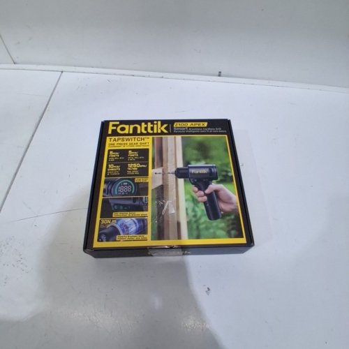 21PC FANTTIK Z100 APEX SMART BRUSHLESS CORDLESS DRILL - 1250RPM - 30NM TORQUE - BLACK (MODEL: 1922062) image 5