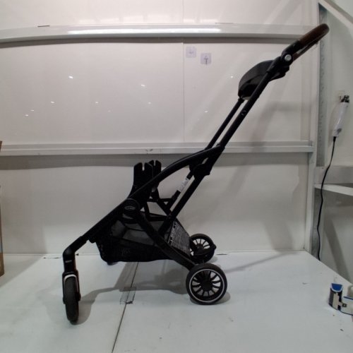 GRACO GOMAX COMPACT STROLLER FRAME - COMPATIBLE WITH ANY GRACO INFANT CAR SEAT - BLACK (MODEL: 2216004) image 3