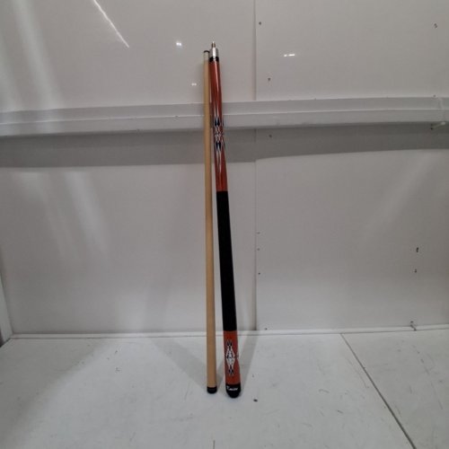 KMISE POOL CUE STICK, 21 OZ - 58" - ORANGE image 4