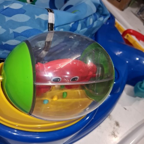 BABY EINSTEIN NEPTUNE'S OCEAN DISCOVERY JUMPER - ADJUSTABLE HEIGHT - MULTICOLOR (MODEL: 10455-ES) image 4
