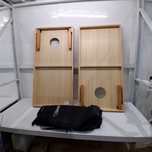 GO SPORTS CORN HOLE CARRY CASE - 4'X2' - BLACK image 2