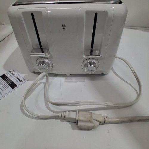 HAMILTON BEACH 24218 HAMILTON BEACH 4 SLICE TOASTER, WHITE image 2